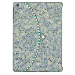 Smokey Aqua med Pearls