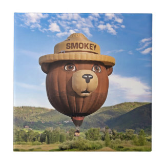 Smokey Bear in Colorado Kakelplatta