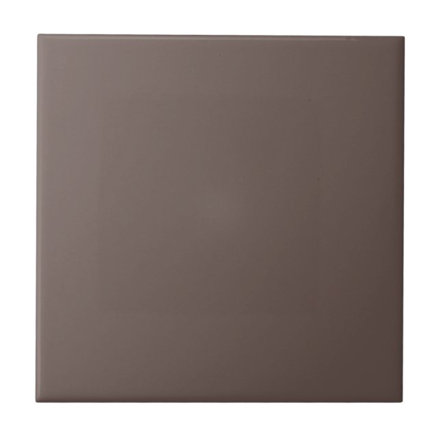 Smokey Coffee Quartz Neutralt Brown Solid Färg Kakelplatta (Framsidan)