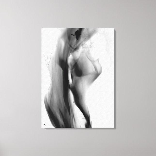 Smokey flames canvastryck (Framsida)