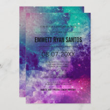 Smokey Galaxy Studentfest Inbjudan