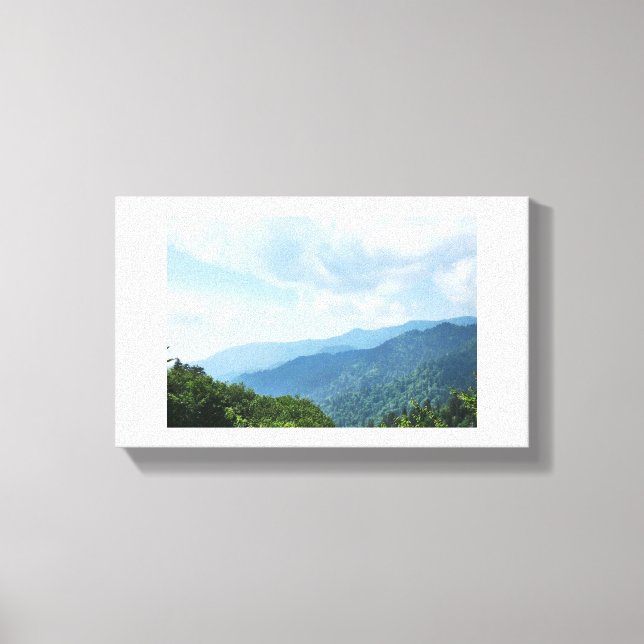 Smokey Mountain Canvastryck (Framsida)