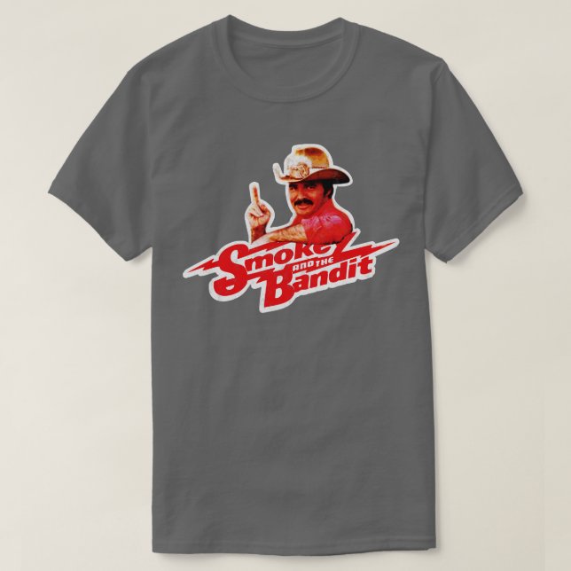 Smokey och Bandit Burt Reynolds underbara design T Shirt (Design framsida)