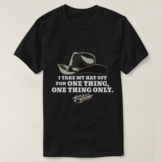 Smokey och Bandit Hat T Shirt (Design framsida)
