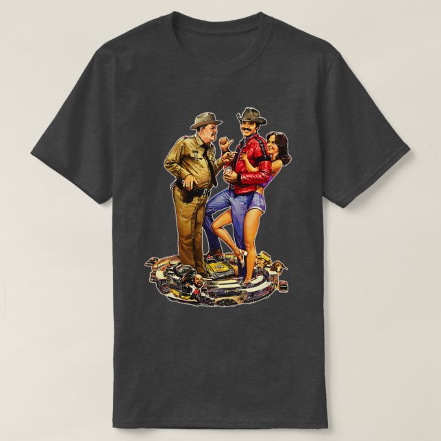Smokey och Bandit T Shirt (Design framsida)