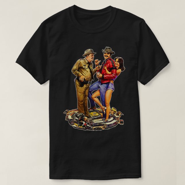 Smokey och Bandit T Shirt (Design framsida)