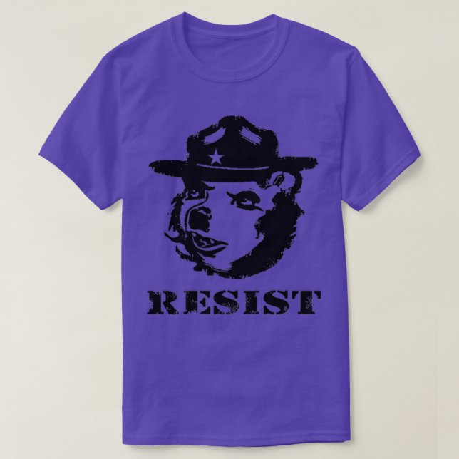 smokey of the björche resistans 1 t shirt (Design framsida)