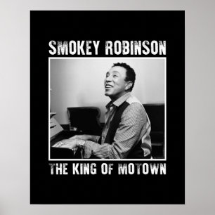 Smokey Robinson Kung i Motown Poster