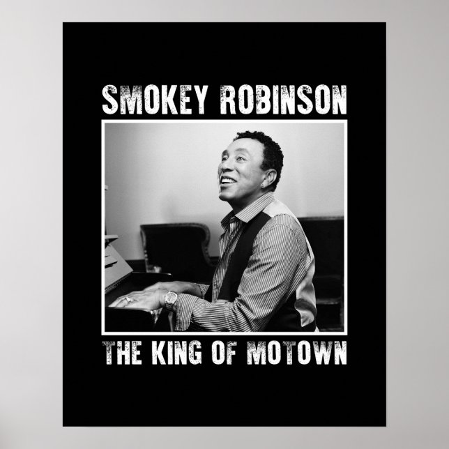 Smokey Robinson Kung i Motown Poster (Framsidan)