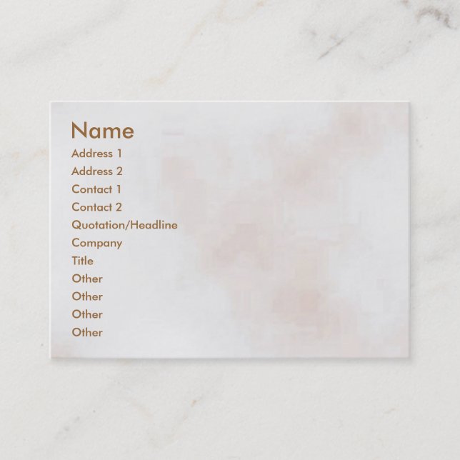 Smoki Affärskort Visitkort (Framsida)