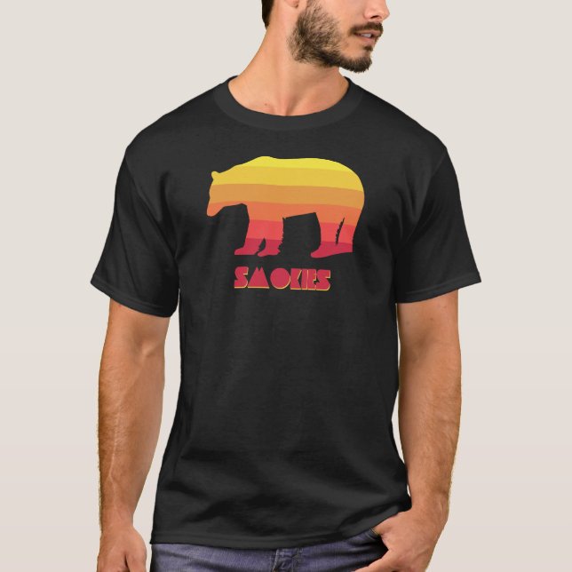 Smokies Rainbow Bear T Shirt (Framsida)