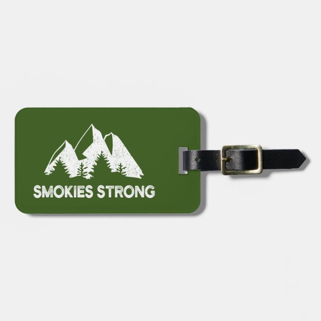 Smokies Strong Bagagebricka (Horisontell Framsida)