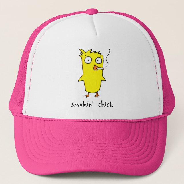 Smokin' chickhatt keps (Framsida)