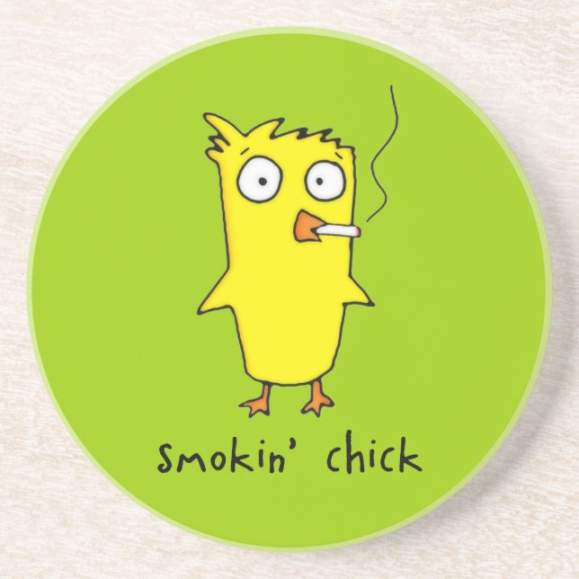 Smokin' chickkustfartyg underlägg sandsten (Framsidan)
