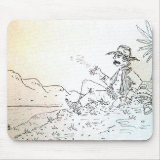 Smokin Cowboy Mousepad Musmatta