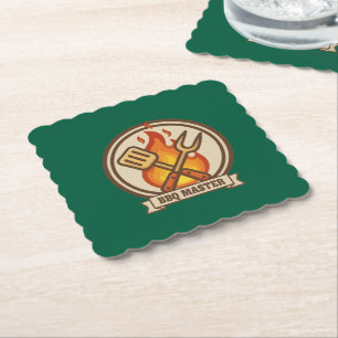 Smokin' Good BBQ & Grill Vintage Retro Grillning Underlägg Papper