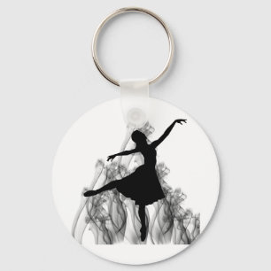 Smokin hoade Ballerinadansare Nyckelring