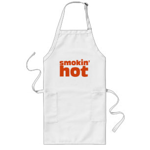 Smokin hoade långt förkläde