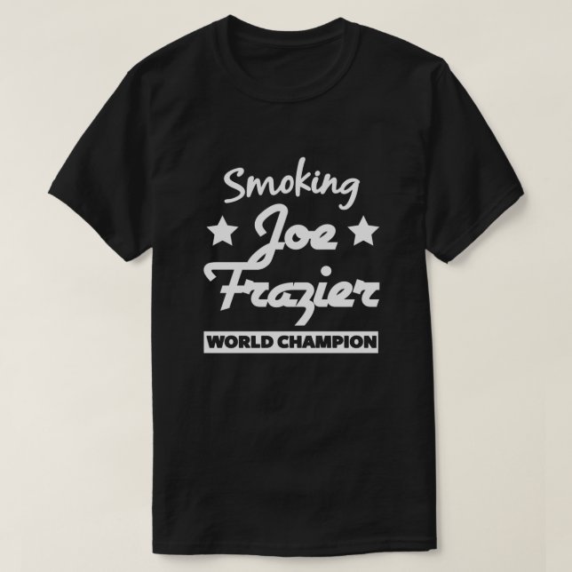 Smokin Joe Frazier Tri-blend T Shirt (Design framsida)