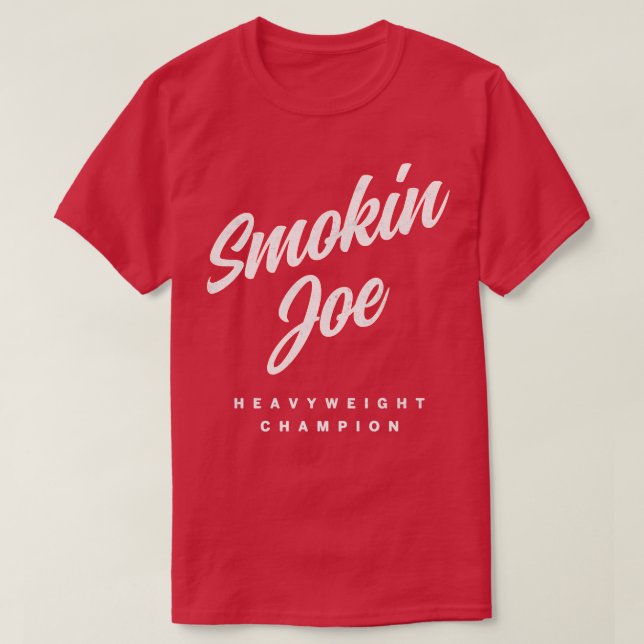 Smokin Joe Frazier Vintage T Shirt (Design framsida)