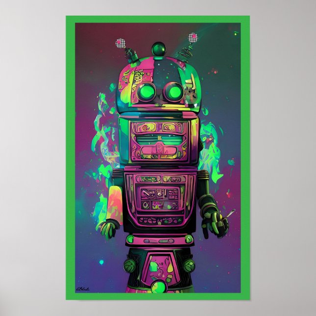 Smokin' Joebot Poster (Framsidan)