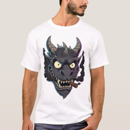 Smokin' Obsidian Dragon T Shirt