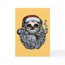 Smokin Santa skalle
