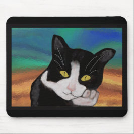 Smoking katten Mousepad Musmatta