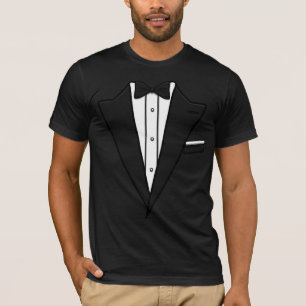 Smoking med den svart flugaT-tröja T Shirt