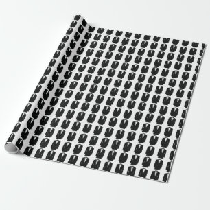 Smoking som slår in papper presentpapper