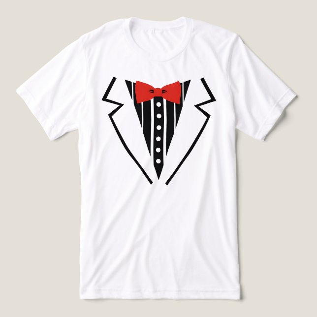 Smoking T-Shirt Rolig Formell Tryckt Tee (Design Framsida)