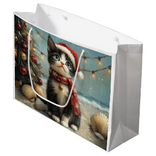 Smokingkatt jul vintage strand