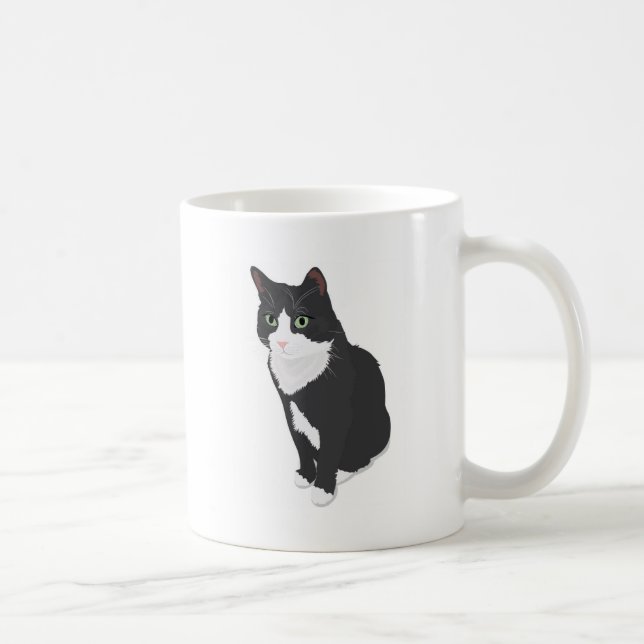 Smokingkatt Kaffemugg (Höger)