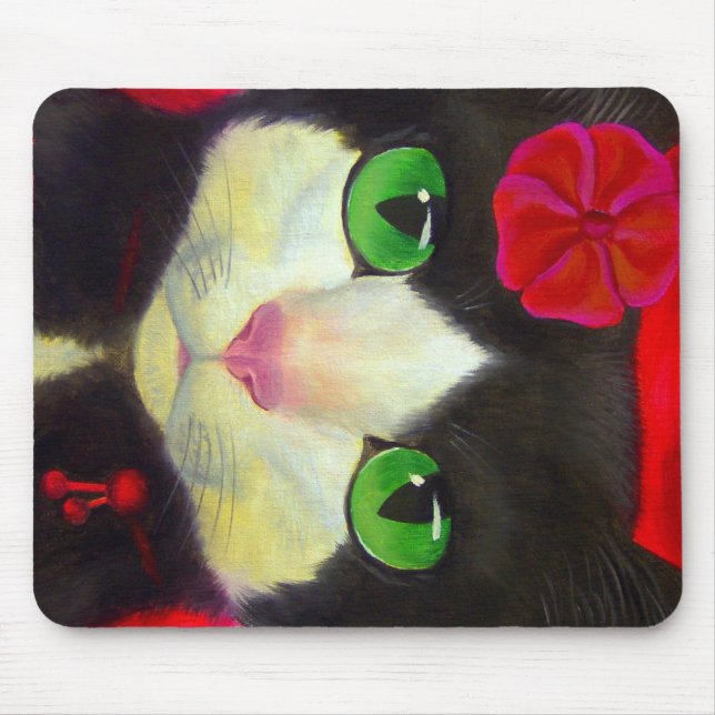 SMOKINGKATT MOUSEPAD MUSMATTA (Framsidan)