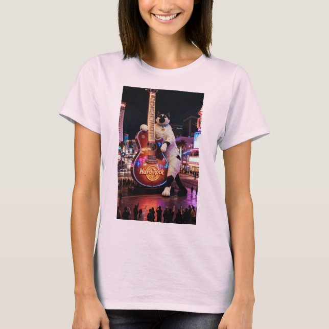 Smokking Katt T-Shirt (Framsida)