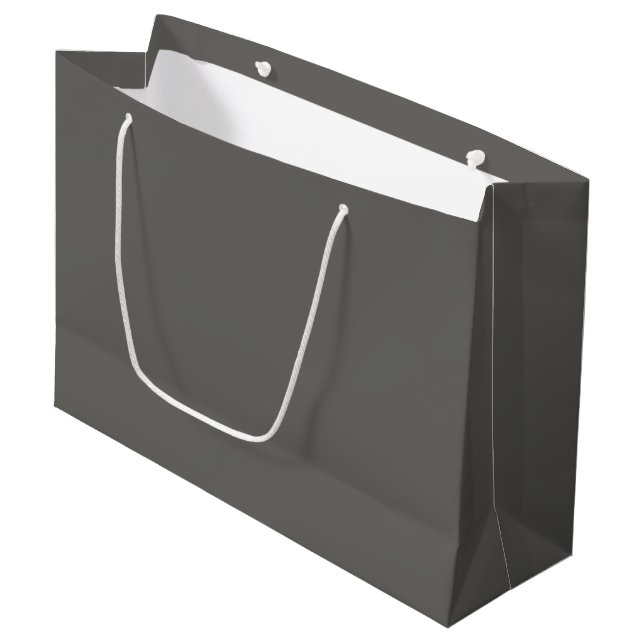 Smoky Charcol Solid Färg (Framsidan Vinklad)