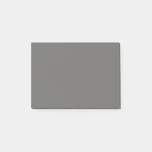 Smoky Charcol Solid Färg Post-it Block
