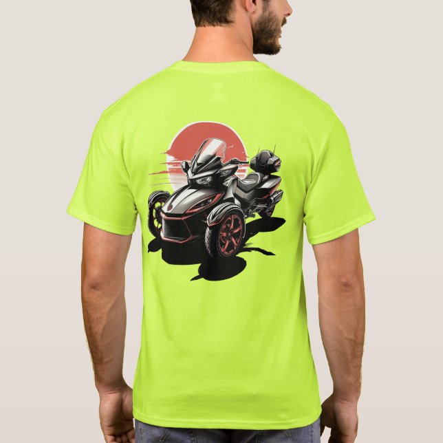 Smoky Mountain Chapter - Sol & Skuggor T Shirt (Baksida)