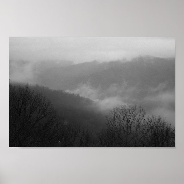 Smoky Mountains, North Carolina Poster (Framsidan)
