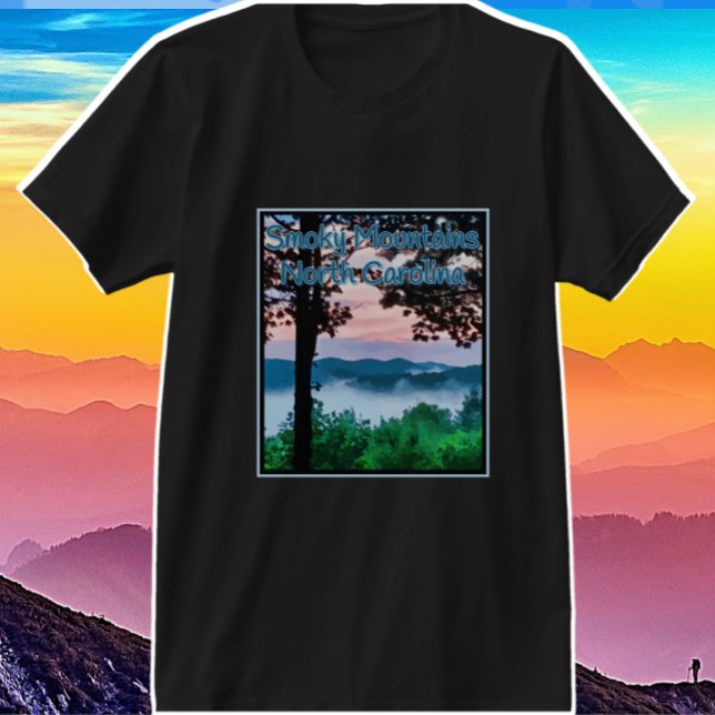 Smoky Mountains North Carolina T Shirt (Skapare uppladdad)