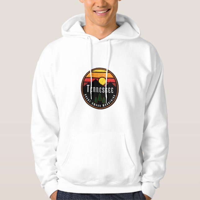 Smoky Mountains Tennessee Hoodie (Framsida)