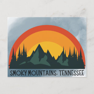 Smoky Mountains Tennessee-vykort Vykort