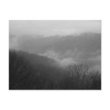 Smoky Mountains with Fog, North Carolina