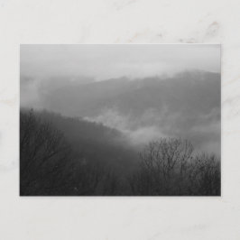 Smoky Mountains with Fog, North Carolina Vykort