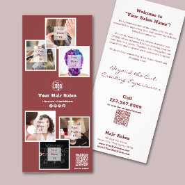 Smoky Topaz Hair Salon #ShopLocal Reklamkort
