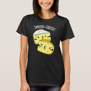 Smoo-ost Funny Cheese Pun Mörk BG T Shirt