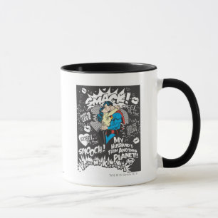 Smooch, Smack - kollage Mugg
