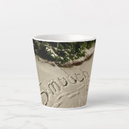 “Smooch" Snöskriven Latte-mugg