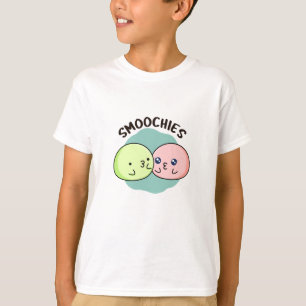Smoochies Funny Kissing Mochi Pun T Shirt