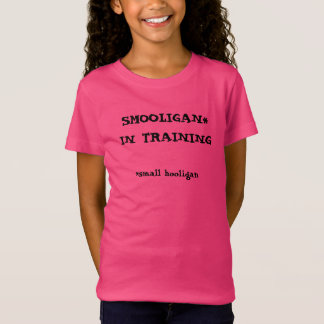 Smooligan i träningsskjorta för barn t shirt